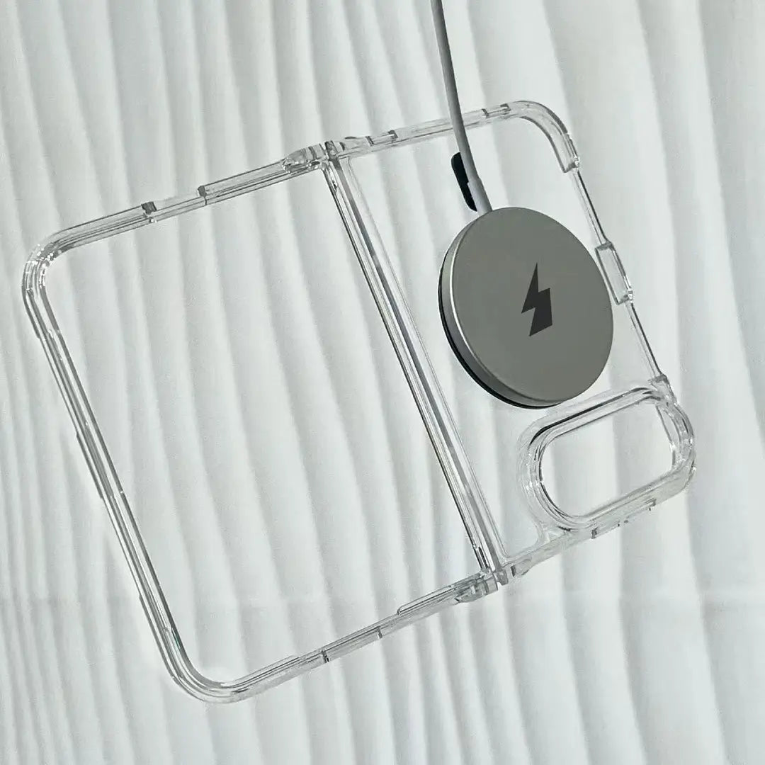 2‑in‑1 Clear Shockproof Phone Case for iPhone 18 Fold, TPU+PC Ultra‑Thin Cover