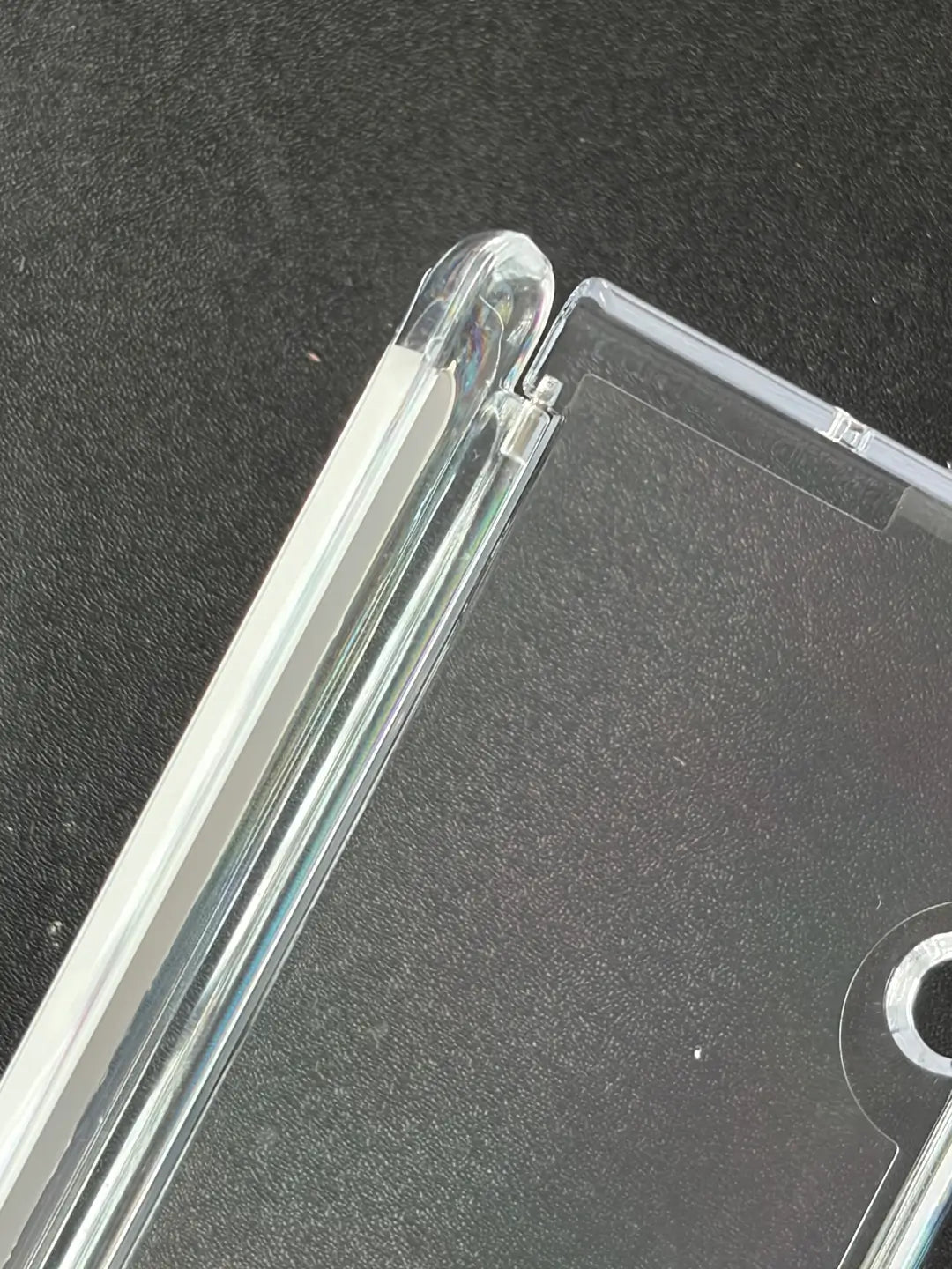 Galaxy Z Fold8 Clear MagSafe Case | 360° Rotatable Aluminum Ring Stand