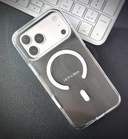 iPhone各機種対応 高透明マグセーフアニメーションケース N52高磁力 ロゴ刻印OEMODM 卸売り大歓迎