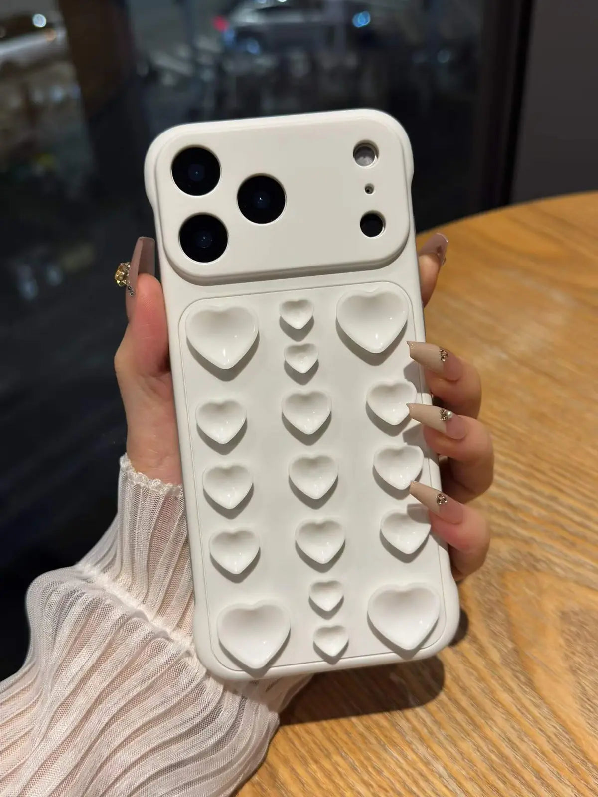 3D Heart Suction Silicone Phone Case Wholesale | Low MOQ Bulk iPhone Case