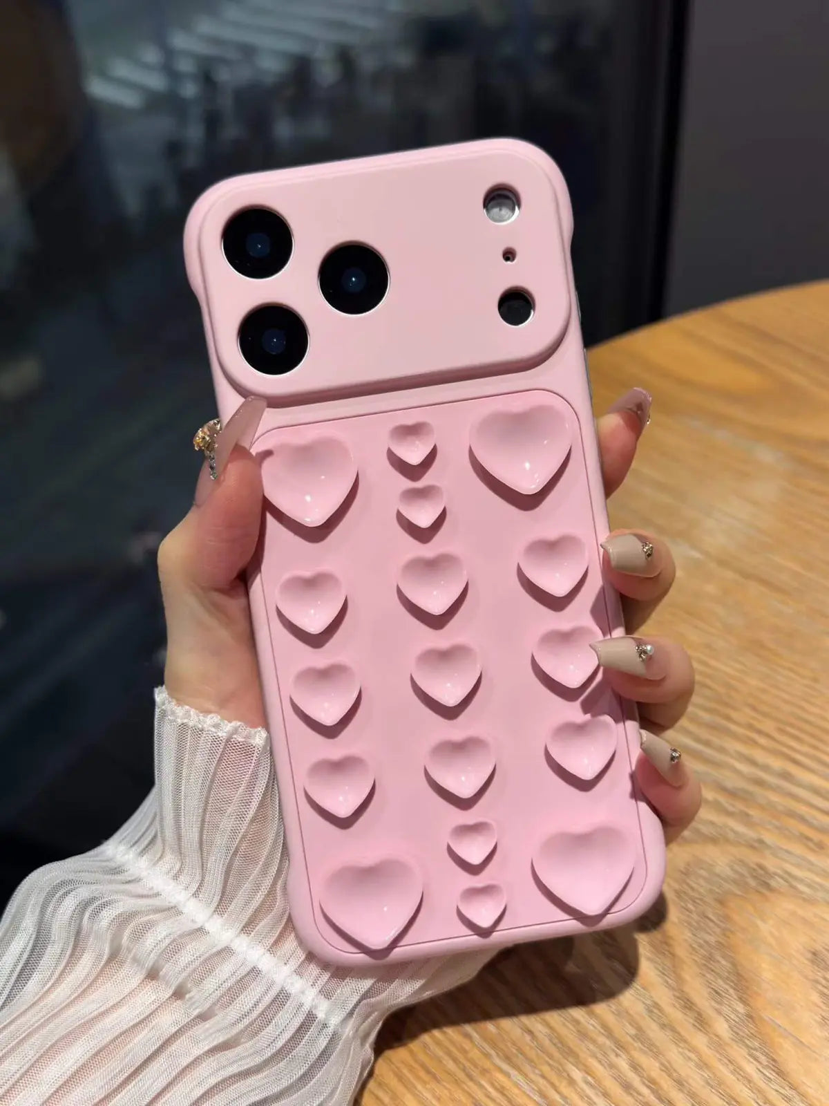 3D Heart Suction Silicone Phone Case Wholesale | Low MOQ Bulk iPhone Case