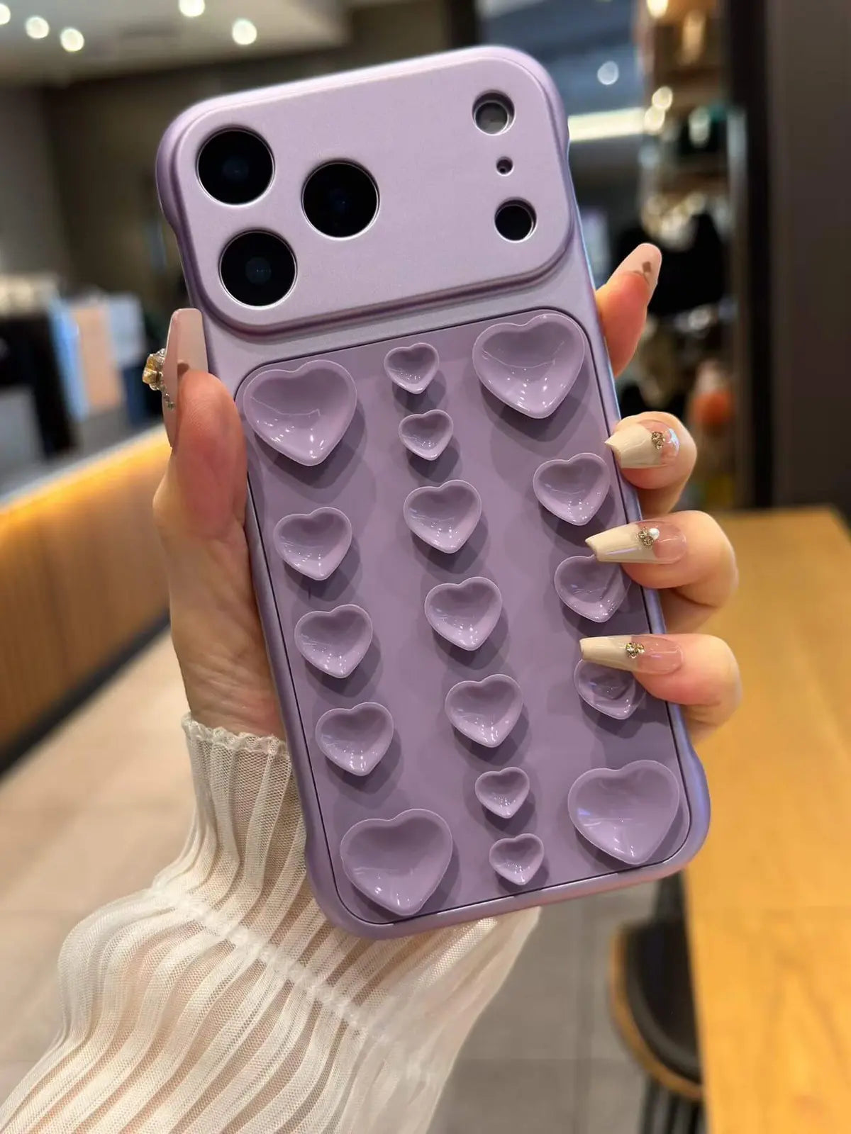 3D Heart Suction Silicone Phone Case Wholesale | Low MOQ Bulk iPhone Case