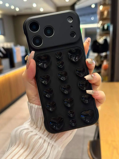 3D Heart Suction Silicone Phone Case Wholesale | Low MOQ Bulk iPhone Case