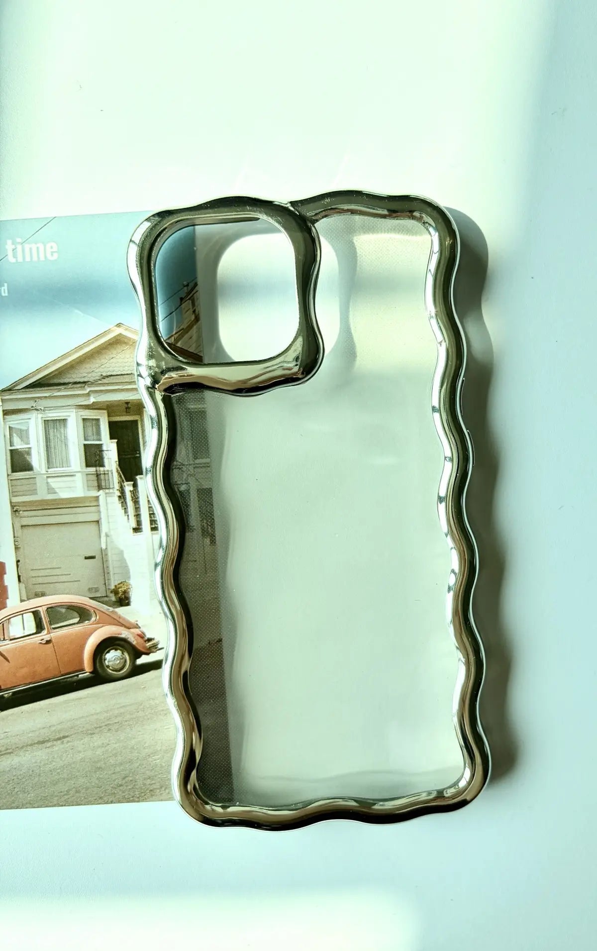 Silver Wave TPU Clear Phone Case – Wholesale OEM from Guangzhou Factory