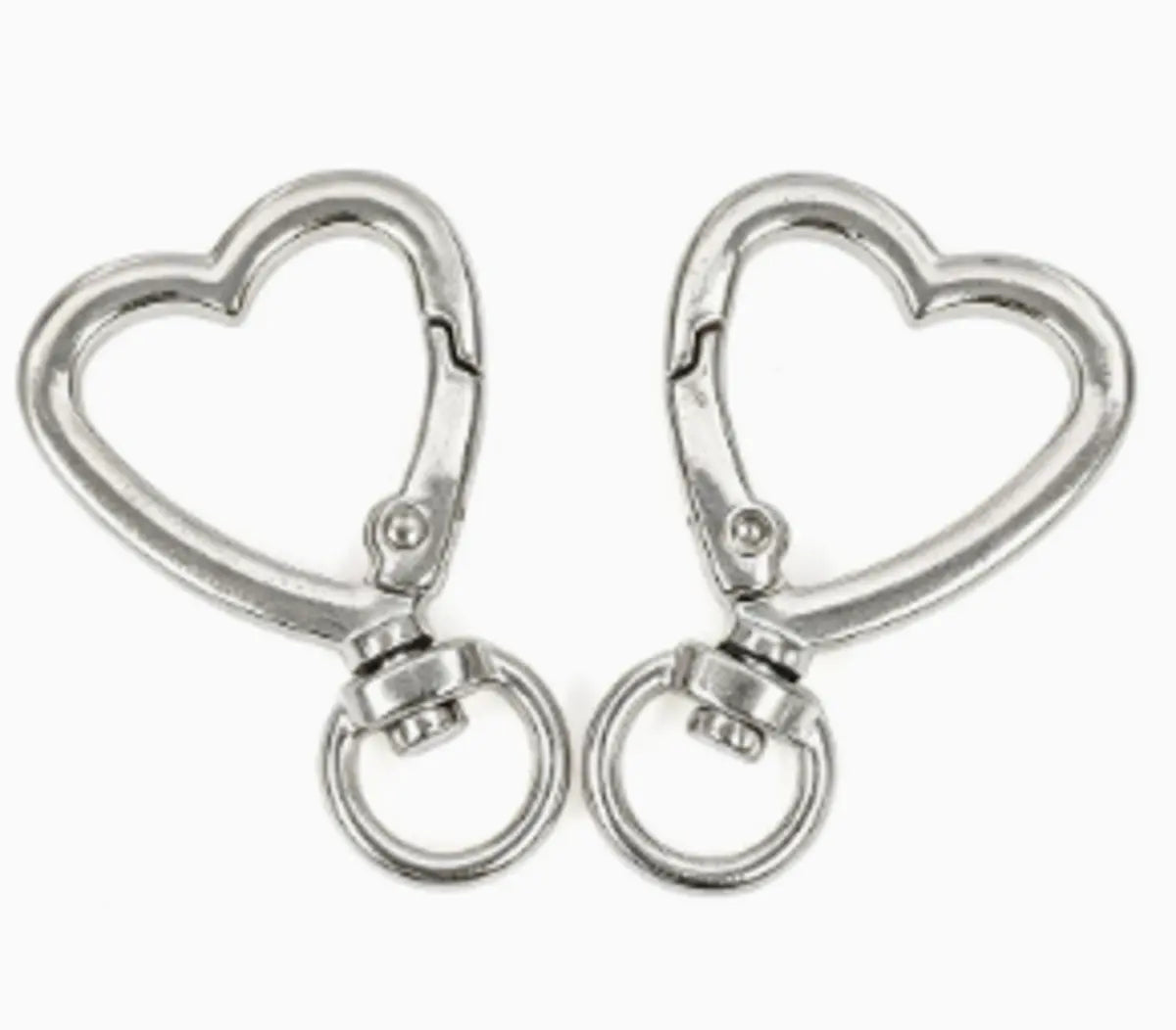 Zinc Alloy Assorted Shapes Lobster Clasp Keychain | DIY Fuse Bead Craft Accessories Key Ring Pendant