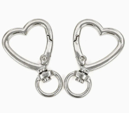Zinc Alloy Assorted Shapes Lobster Clasp Keychain | DIY Fuse Bead Craft Accessories Key Ring Pendant
