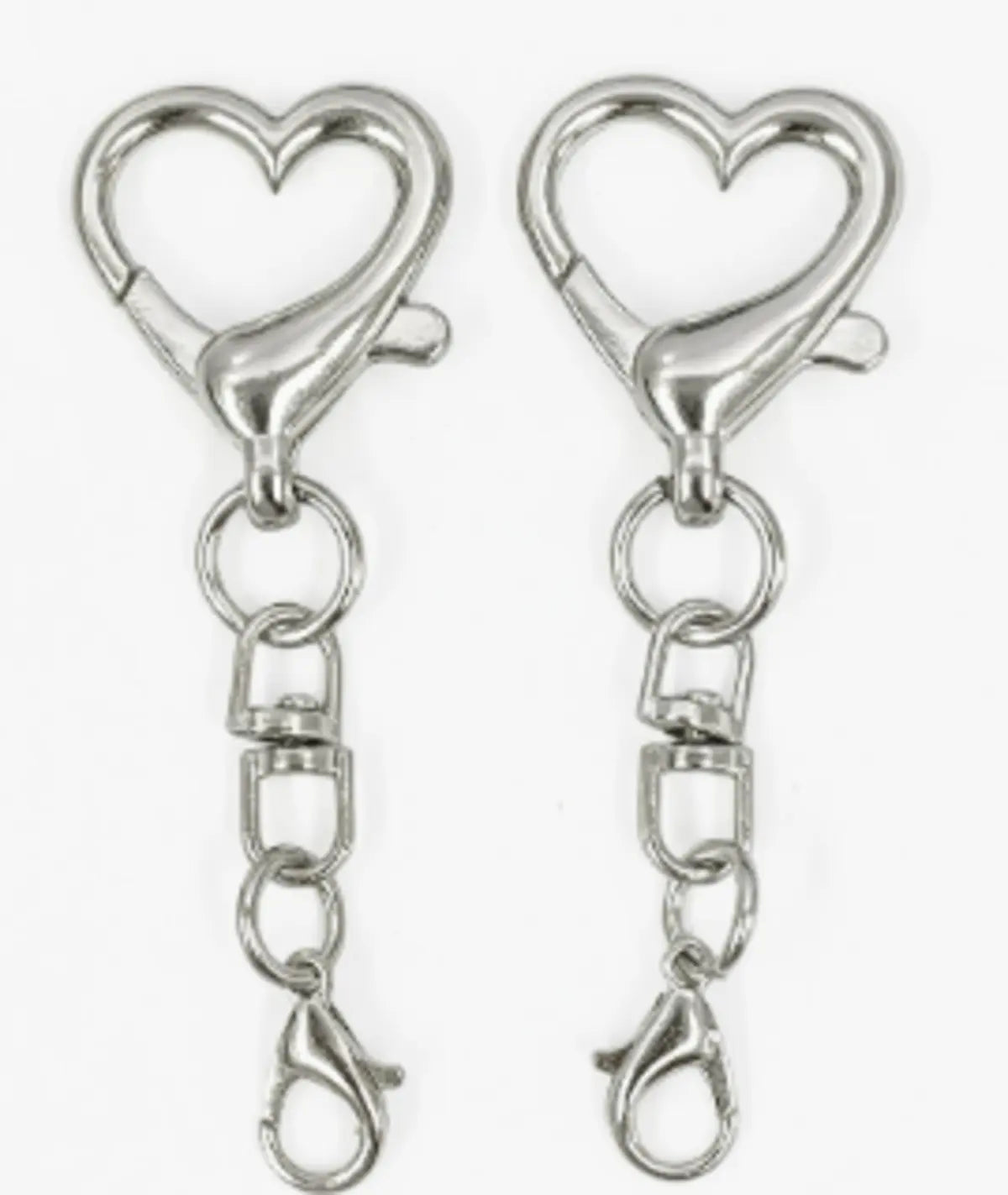 Zinc Alloy Assorted Shapes Lobster Clasp Keychain | DIY Fuse Bead Craft Accessories Key Ring Pendant